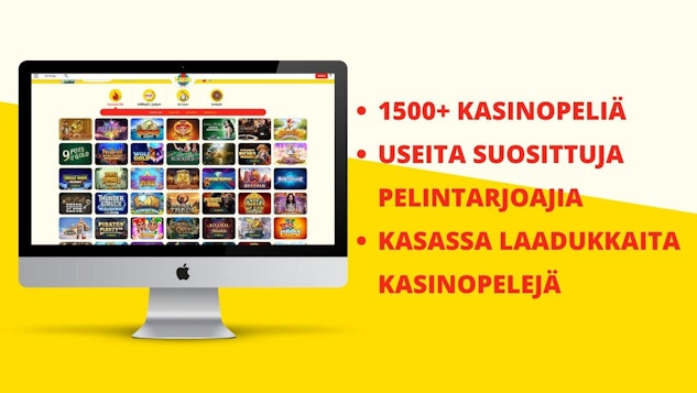 Esittelyssä Kassun pelivalikoima tietokoneella
