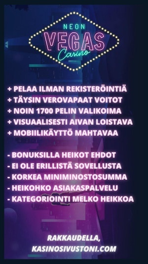 Meidän Neon Vegas arvostelu lyhyesti