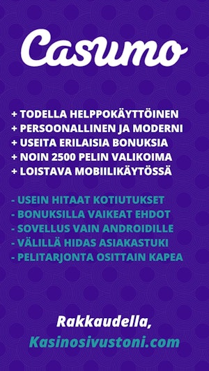 meidän Casumo arvostelu lyhyesti