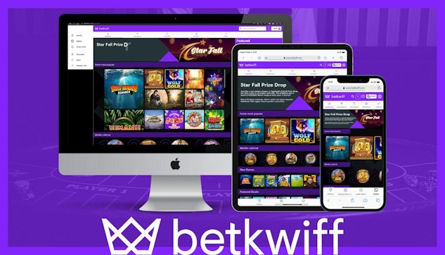 Kuvassa betkwiff kasino kaytossa eri laitteilla