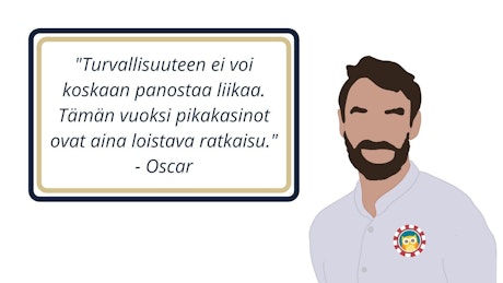 Turvallisuus nettikasinoilla Oscarin kertomana