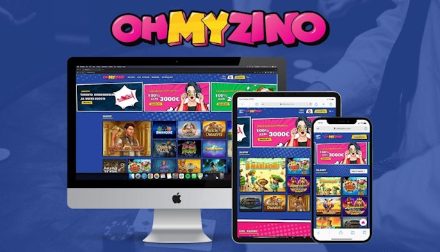 Ohmyzino kasinosivusto eri laitteilla