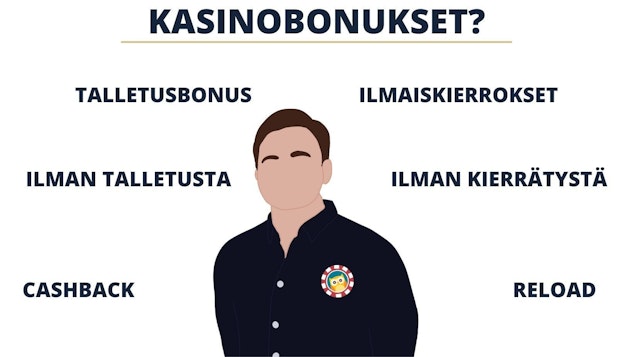 Parhaat kasinoiden bonukset