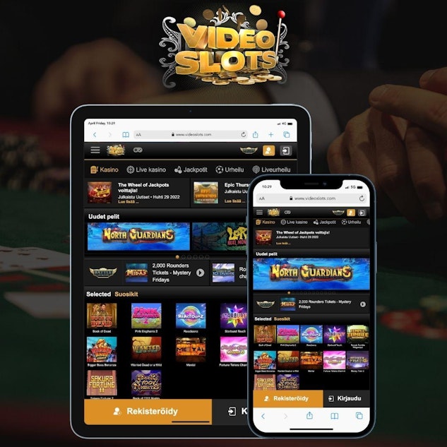 Videoslots kaytossa mobiililaitteilla