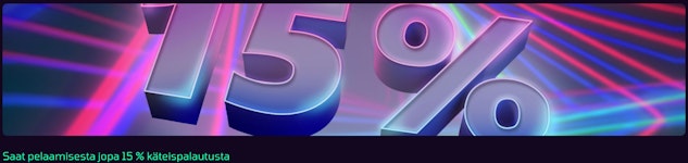 buumi bonus on tällä hetkellä käteispalautus