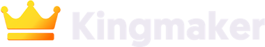Kingmaker logo white