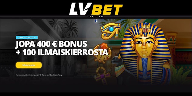 Lvbet casinon bonus ja lunastuspainike