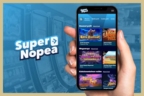 Supernopea on yksi suomen parhaista nettikasinoista